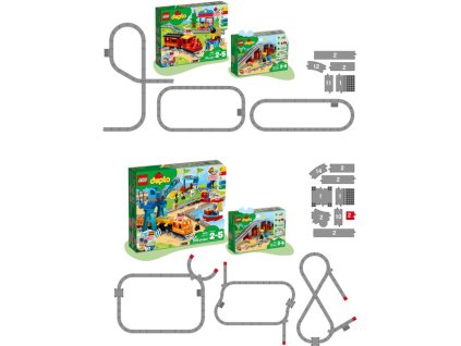 LEGO DUPLO - Doplňky k vláčku – most a koleje - LEGO10872