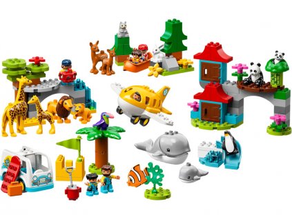 LEGO DUPLO - Zvířata světa - LEGO10907