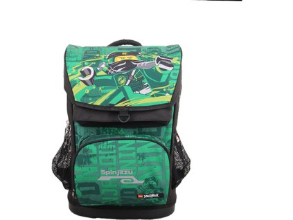 LEGO školní aktovka Maxi, 2 dílný set - Ninjago Energy - LEGO20013-1908
