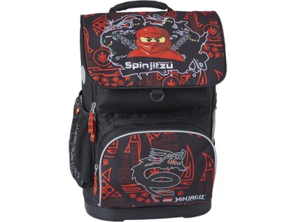 LEGO školní aktovka Optimo, 2 dílný set - Ninjago Team Ninja - LEGO20014-1809
