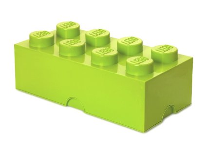 LEGO úložný box 250x500x180mm - světle zelený - LEGO40041220