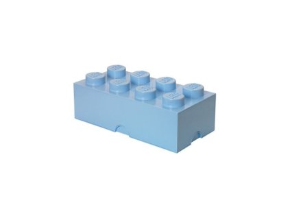 LEGO úložný box 250x500x180mm - světle modrý - LEGO40041736