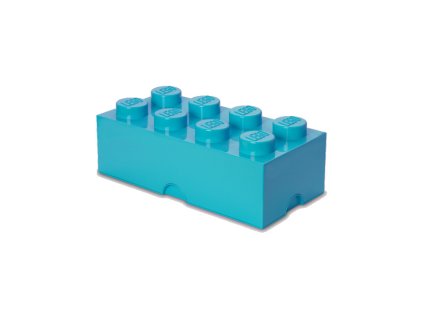 LEGO úložný box 250x500x180mm - azurový - LEGO40041743