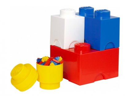LEGO úložné boxy Multi-Pack - 4ks - LEGO40150001