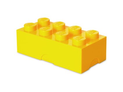 LEGO box na svačinu 100x200x75mm - žlutý - LEGO40231732