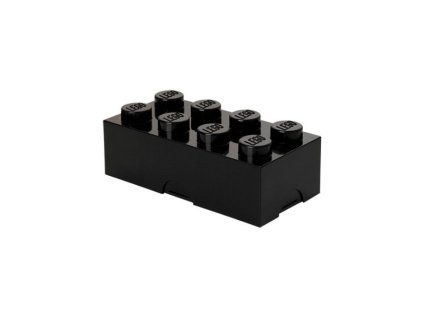 LEGO box na svačinu 100x200x75mm - černý - LEGO40231733