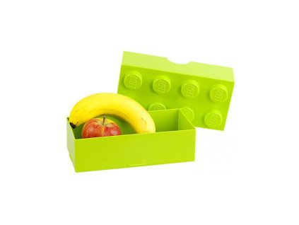 LEGO box na svačinu 100x200x75mm - světle modrý - LEGO40231736