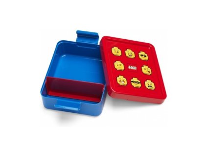 LEGO box na svačinu 170x135x69mm - Iconic modrý - LEGO40520001