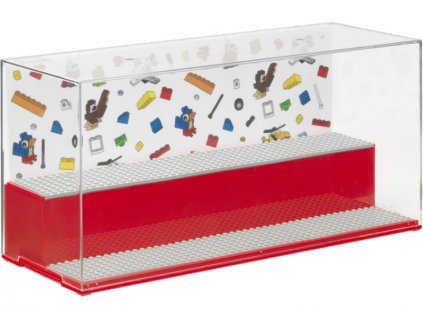 LEGO herní a sběratelská skříňka - Iconic červená - LEGO40700001