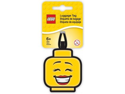 LEGO jmenovka na zavazadlo - Iconic Girl - LEGO51168