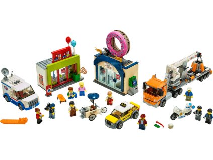 LEGO City - Otevření obchodu s koblihami - LEGO60233