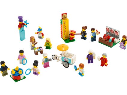 LEGO City - Sada postav – Zábavná pouť - LEGO60234