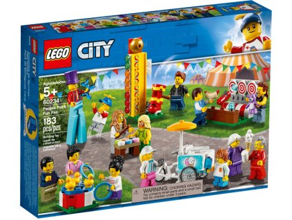 LEGO City - Sada postav – Zábavná pouť - LEGO60234