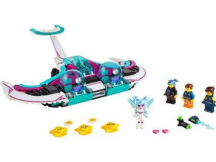 LEGO Movie - Zdivočelá Mela a její stíhačka - LEGO70849