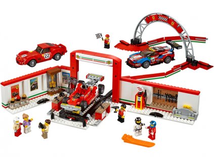 LEGO Speed Champions - Úžasná garáž Ferrari - LEGO75889