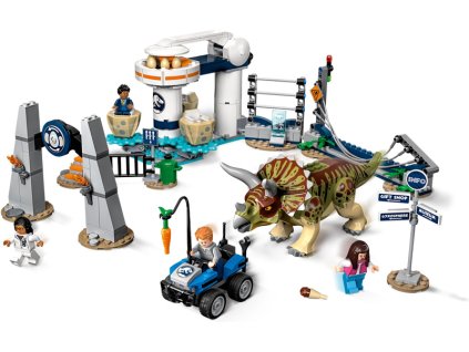 LEGO Jurský Park - Triceratopsovo běsnění - LEGO75937