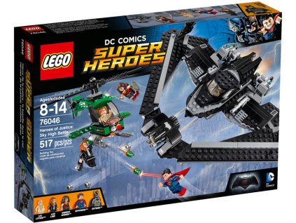 LEGO Super Heroes - Hrdinové spravedlnosti: souboj vysoko v oblacích - LEGO76046