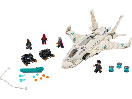 LEGO Super Heroes - Tryskáč Tonyho Starka a útok dronu - LEGO76130