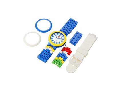 LEGO hodinky pro dospělé - Brick Blue - LEGO9008016