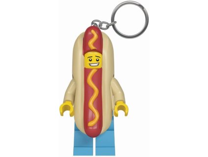LEGO svítící klíčenka - Hot Dog - LGL-KE119