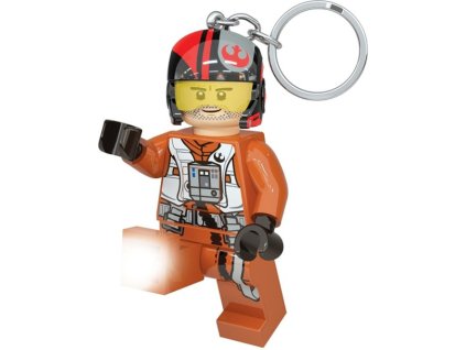 LEGO svítící klíčenka - Star Wars Poe Dameron - LGL-KE95