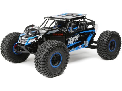 Losi Rock Rey Rock Racer 1:10 4WD AVC RTR modrý - LOS03009T2