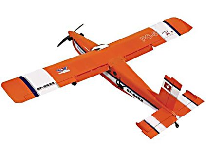 Pilatus PC-6 Turbo-Porter .40 1.6m ARF oranžový - NA8622A