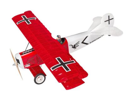 Fokker D.VII 1.2m ARF červený - NAEP-46A