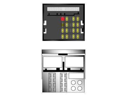 Kabeláž pro HF/OEM BMW, Mercedes AUDIO 20  MOST - sot-076