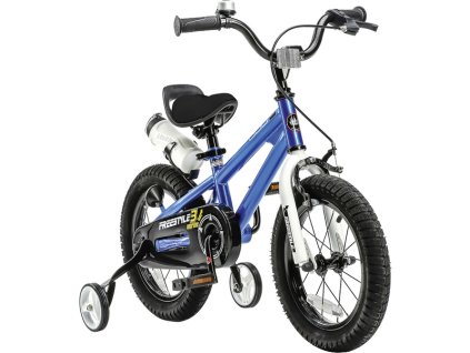 RoyalBaby - Dětské kolo 14" Free Style modré - RB-667413