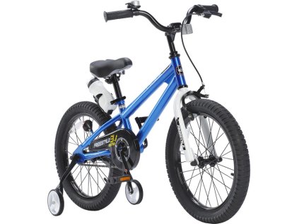 RoyalBaby - Dětské kolo 18" Free Style modré - RB-667437