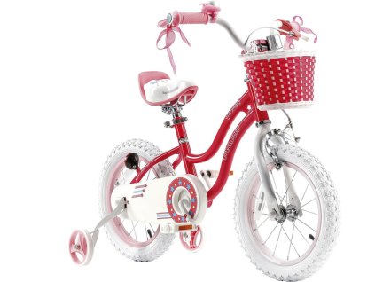 RoyalBaby - Dětské kolo 16" Star Girl růžové - RB-667444