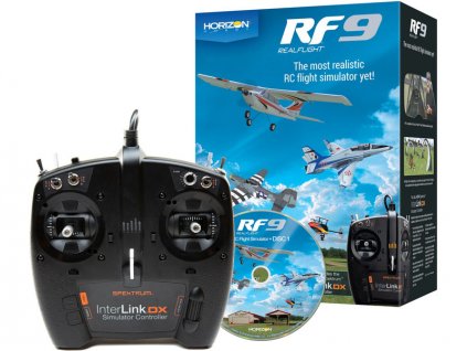 RealFlight 9 simulátor, ovladač Interlink DX - RFL1100
