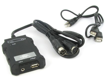 Connects2 - ovládání USB zařízení OEM rádiem Hyundai, Kia/AUX vstup - 55usbhy001