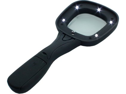 Lightcraft lupa s LED osvětlením a stojánkem - SH-LC1901