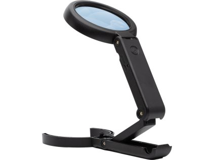 Lightcraft lupa s LED osvětlením a sklopným stojánkem - SH-LC1950