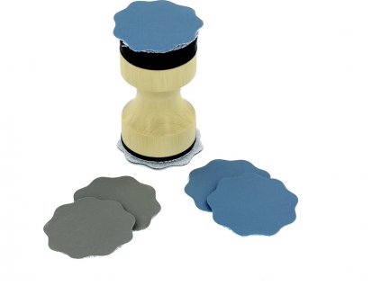 Modelcraft mini brousítko, 6x brusný papír - SH-PAB1401/S