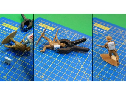 Modelcraft nylonové svorky 75mm a 50mm (3+6ks) - SH-PCL3000