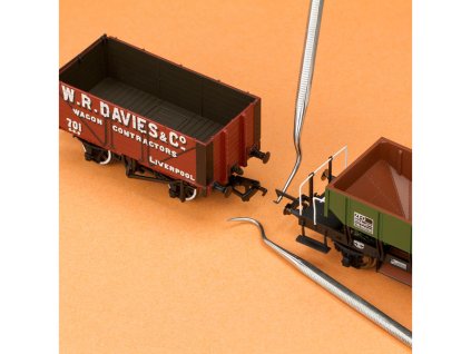 Modelcraft mini háčky z nerezové oceli (sada 3ks) - SH-PDT5197/3