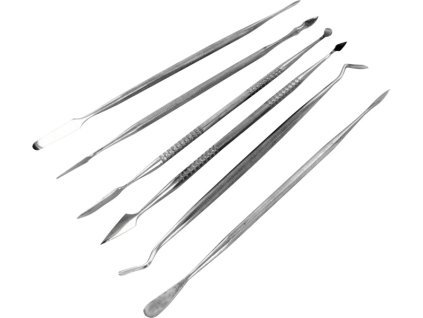 Modelcraft mini špachtle z nerezové oceli (sada 6ks) - SH-PDT5200