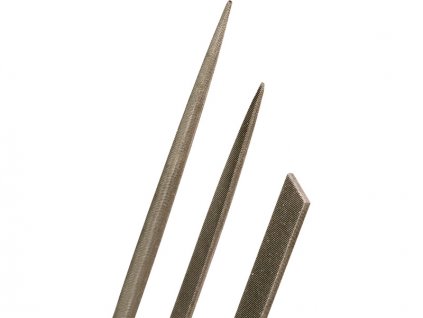 Modelcraft precizní jehlové pilníky 160mm (sada 3ks) - SH-PKF3443/2