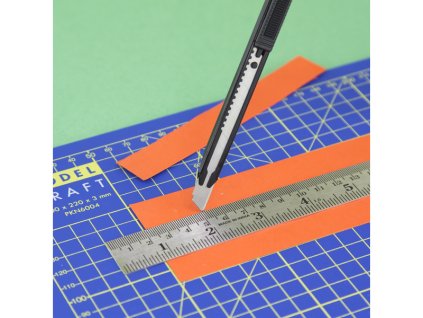 Modelcraft zalamovací nůž úzký s 10 čepelemi 9 x 0.3 mm - SH-PKN1910