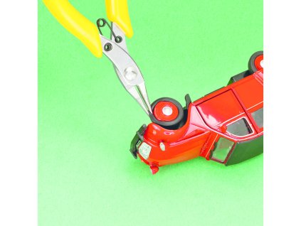 Modelcraft nerezové kleště kulaté přímé - SH-PPL5701