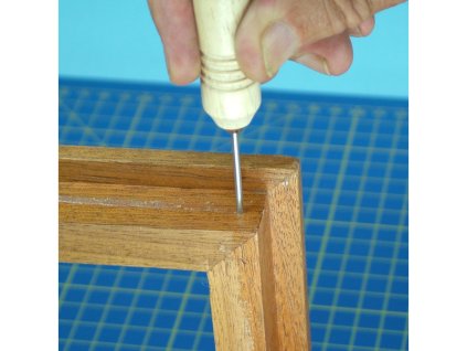 Modelcraft zatloukač hřebíků, mosazné hřebíky 0.5x10mm (100ks) - SH-PPU8174G
