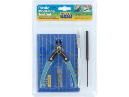Modelcraft nářadí pro plastikové modely (sada 9ks) - SH-PTK1009