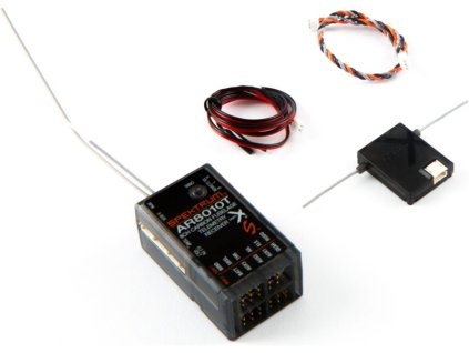 Spektrum přijímač AR8010T DSM2/DSMX 8/20CH s telemetrií - SPMAR8010T