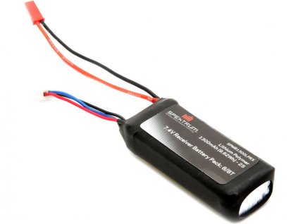 Spektrum baterie přijímače LiPol 7.4V 1300mAh JST - SPMB1300LPRX