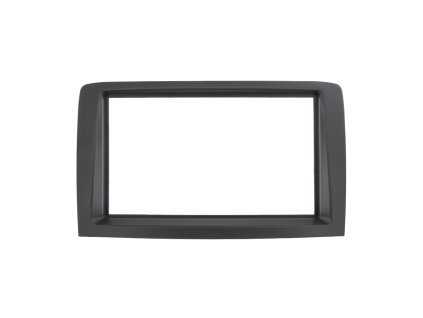 2DIN redukce pro Fiat Idea 2003-, Lancia Musa - černý - 10758.1