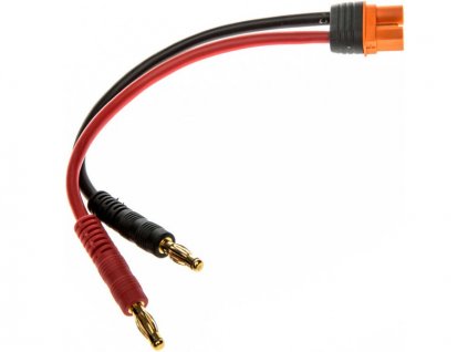 Spektrum nabíjecí kabel IC3 s banánky 15cm 13AWG - SPMXCA315