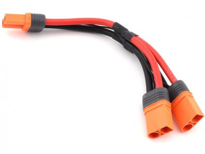 Spektrum Y-kabel IC5 s bateriovým konektorem 15cm 10AWG - SPMXCA509